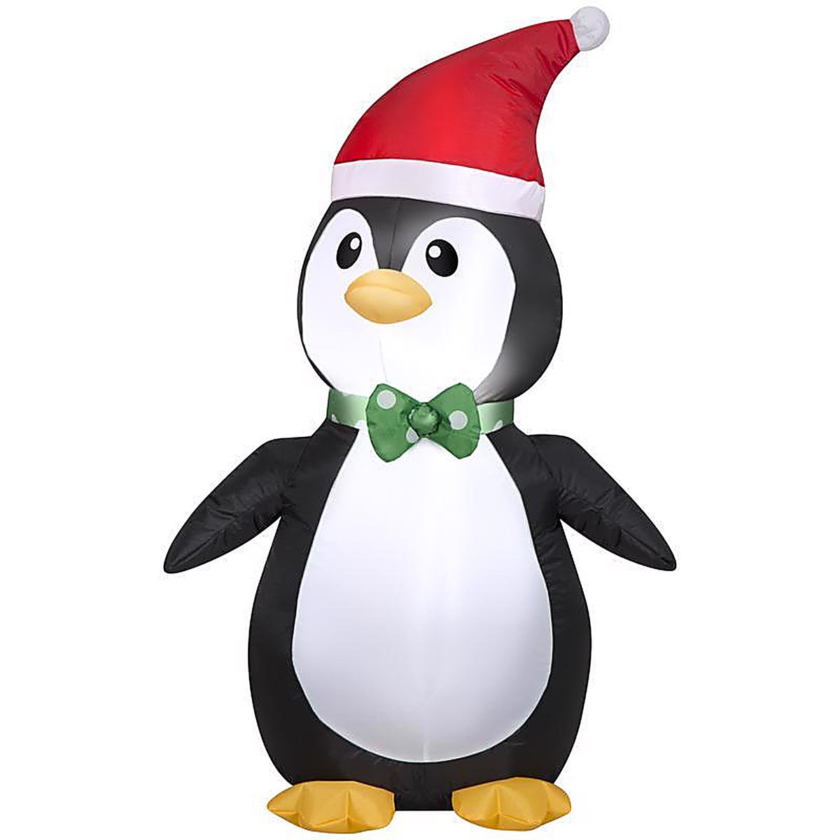 Gemmy - 118423 - Airblown Christmas Inflatable Penguin with Santa Hat 42 In. Inflatable
