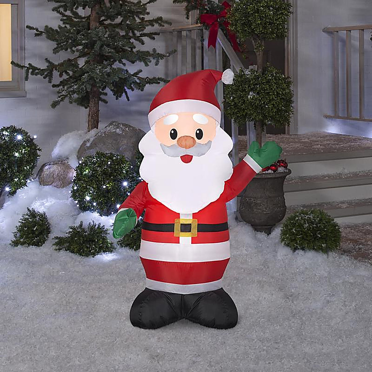 Gemmy - 117239 - Airblown Christmas Inflatable Santa Claus 48 In. Inflatable