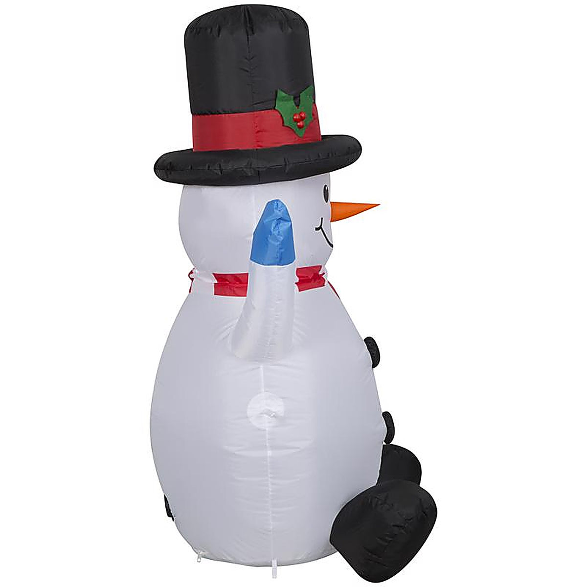 Gemmy - 118411 - Airblown Christmas Inflatable Snowman with Tall Top Hat 48 In. Inflatable
