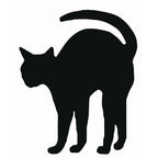 Fun World - 91380 - Black Cat Hanging Decor
