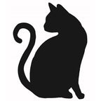 Fun World - 91380 - Black Cat Hanging Decor