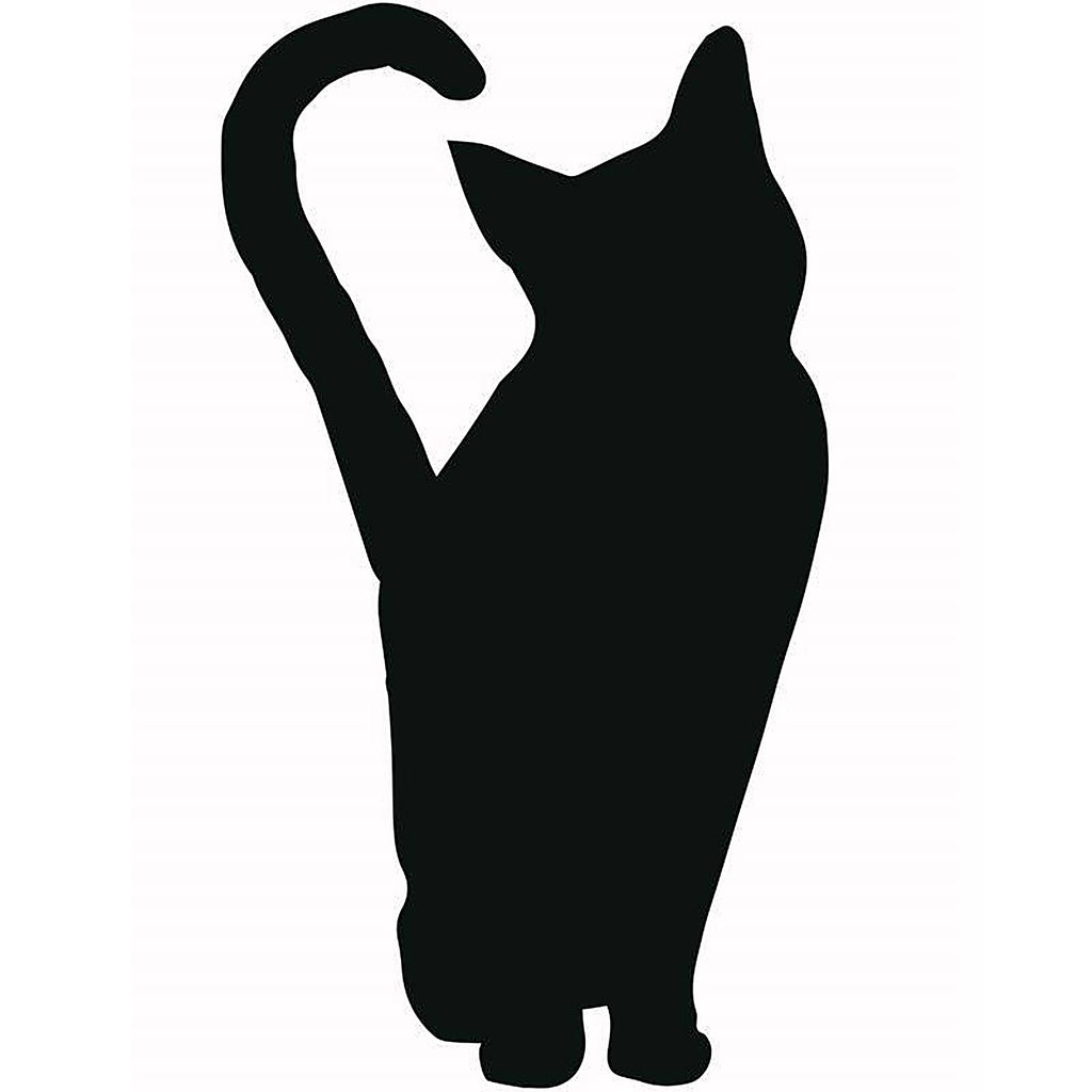 Fun World - 91380 - Black Cat Hanging Decor