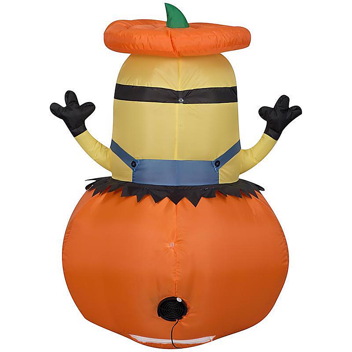 Gemmy - 224952 - 3.5 Ft. Prelit Minion Stuart in Jack-O-Lantern Inflatable