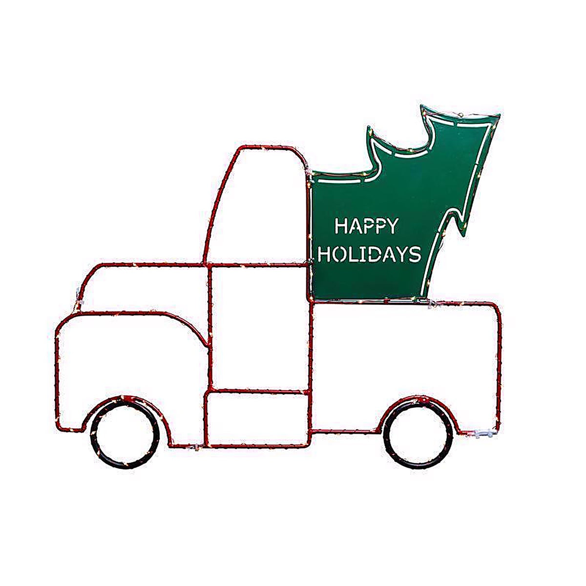Celebrations - 28TRTA - LED Truck w/Tree Silhouette 15 In. Hanging Decor