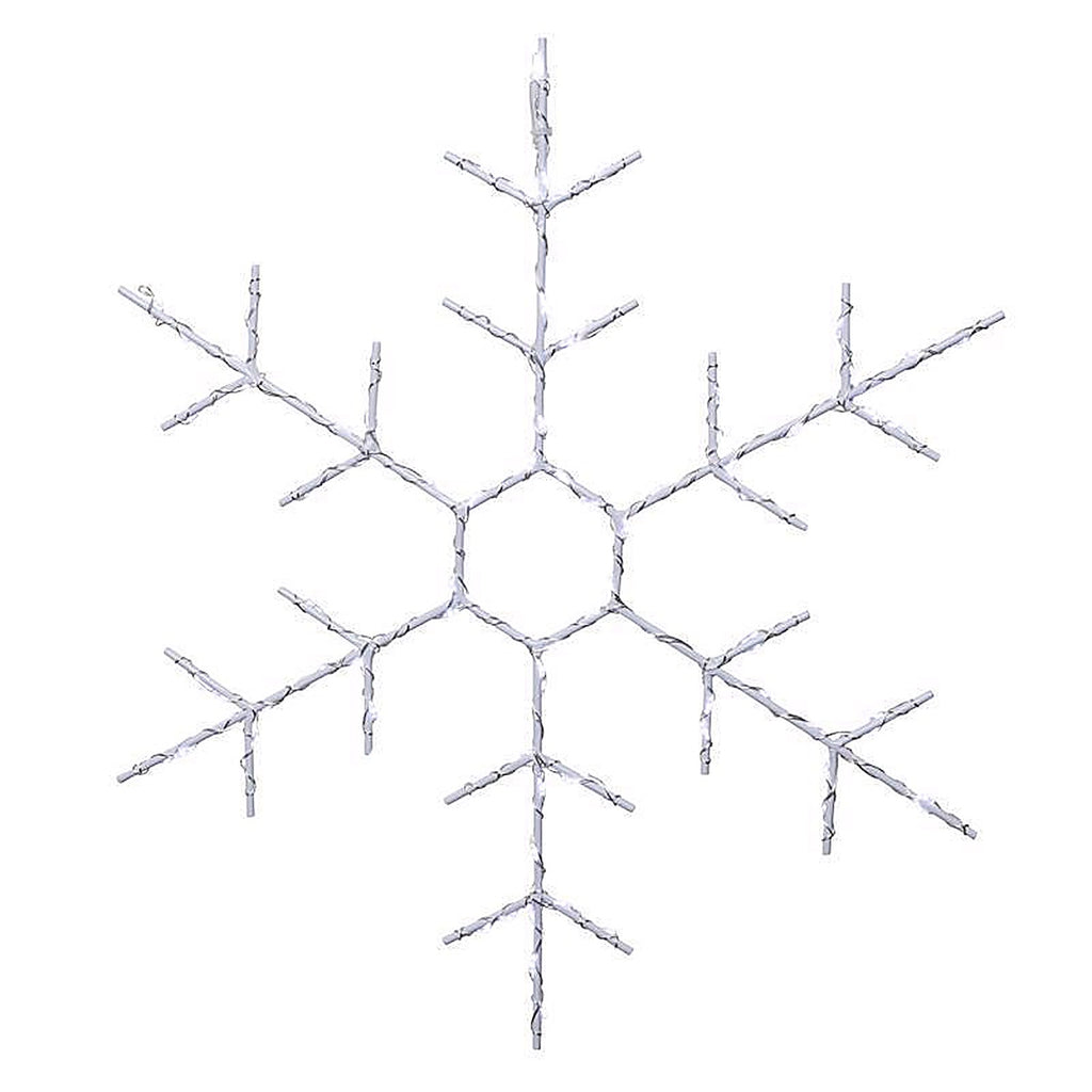 Celebrations - 14SWFA - LED Snowflake Silhouette 14.5 In. Hanging Decor