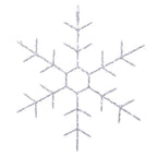 Celebrations - 14SWFA - LED Snowflake Silhouette 14.5 In. Hanging Decor