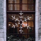 Celebrations - 14SWFA - LED Snowflake Silhouette 14.5 In. Hanging Decor