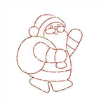 Celebrations - 17SNTA - LED Santa Silhouette 14 In. Hanging Decor