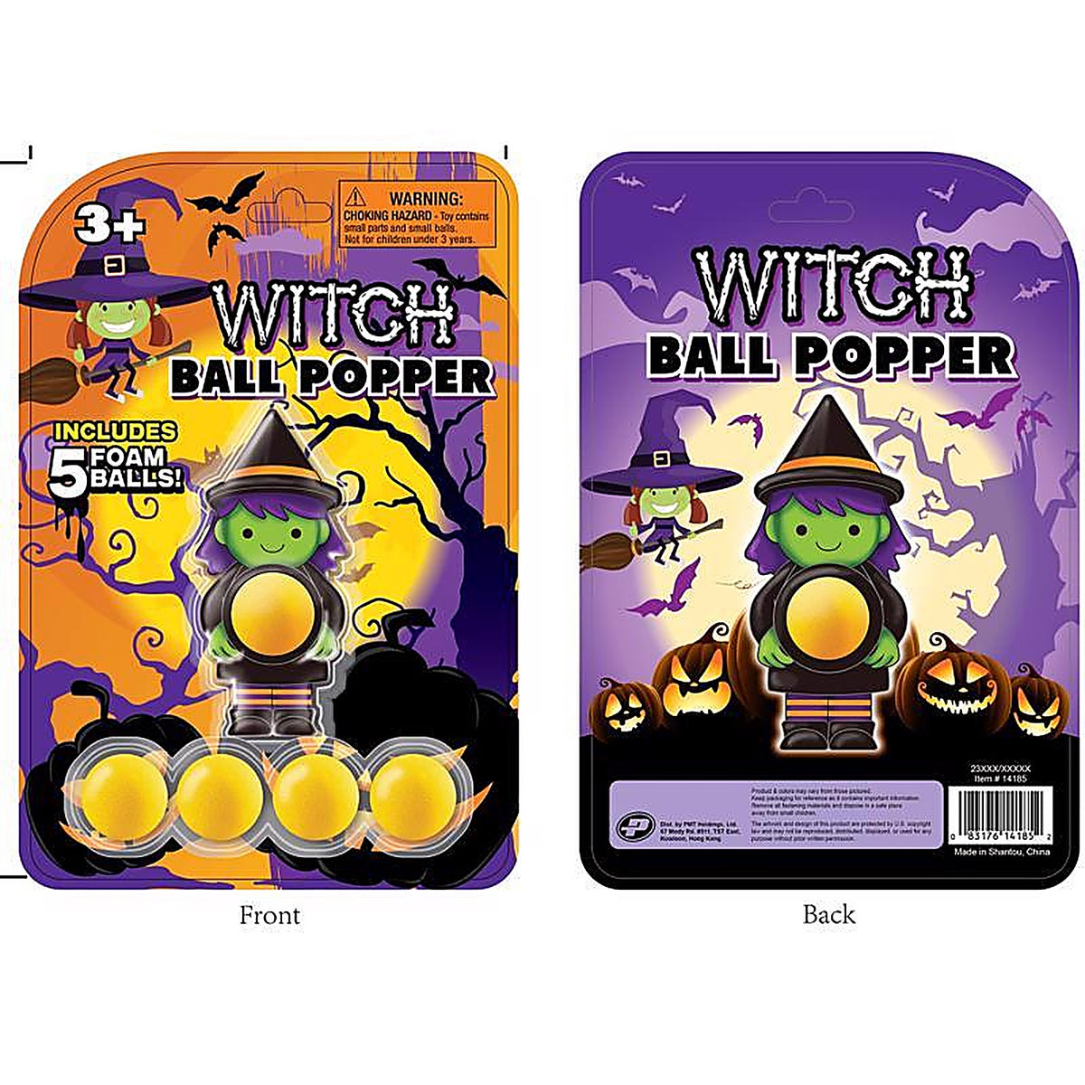 Master Toys - 14185 - Witch Ball Popper Toy 1 Pack