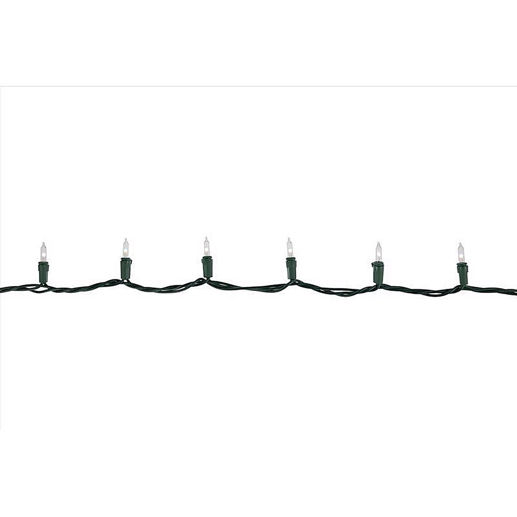 Celebrations - RT5100PWA - Classic LED T5 Pure White 100 CT String Christmas Lights 24.75 Ft.