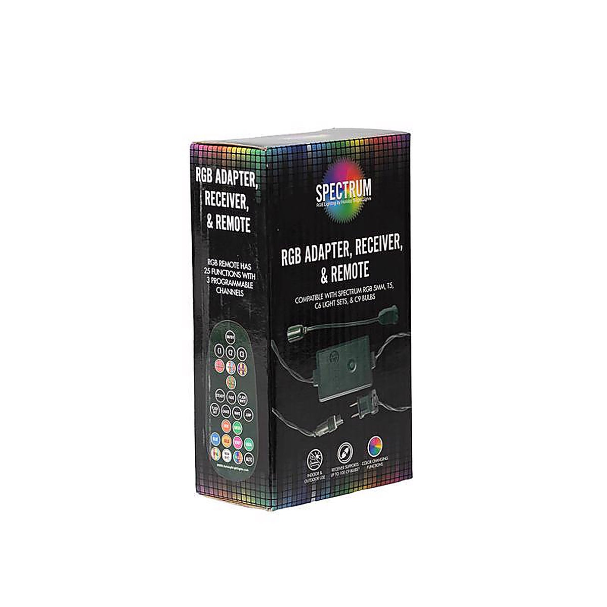 Holiday Bright Lights - RGBACCA - LED C9 Rgb Christmas Light Accessory