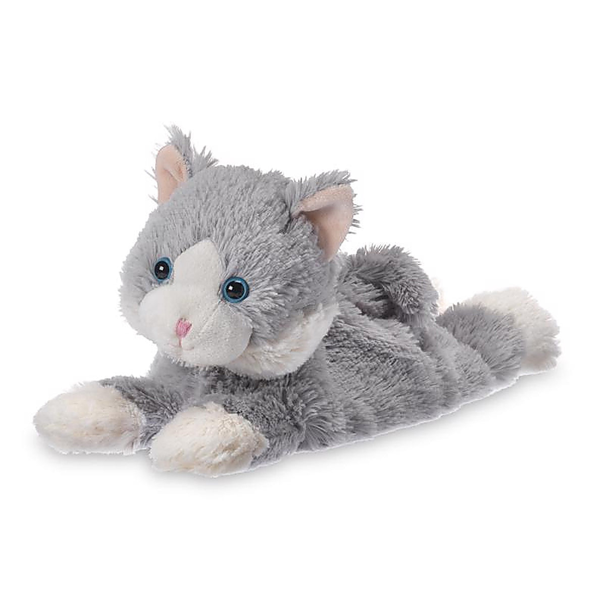 Warmies - CP-CAT-4 - Laying Down Cat Stuffed Animals Gray