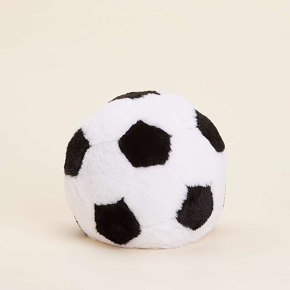 Warmies - CP-SCBALL-1 - Soccer Ball Stuffed Animals Black/White