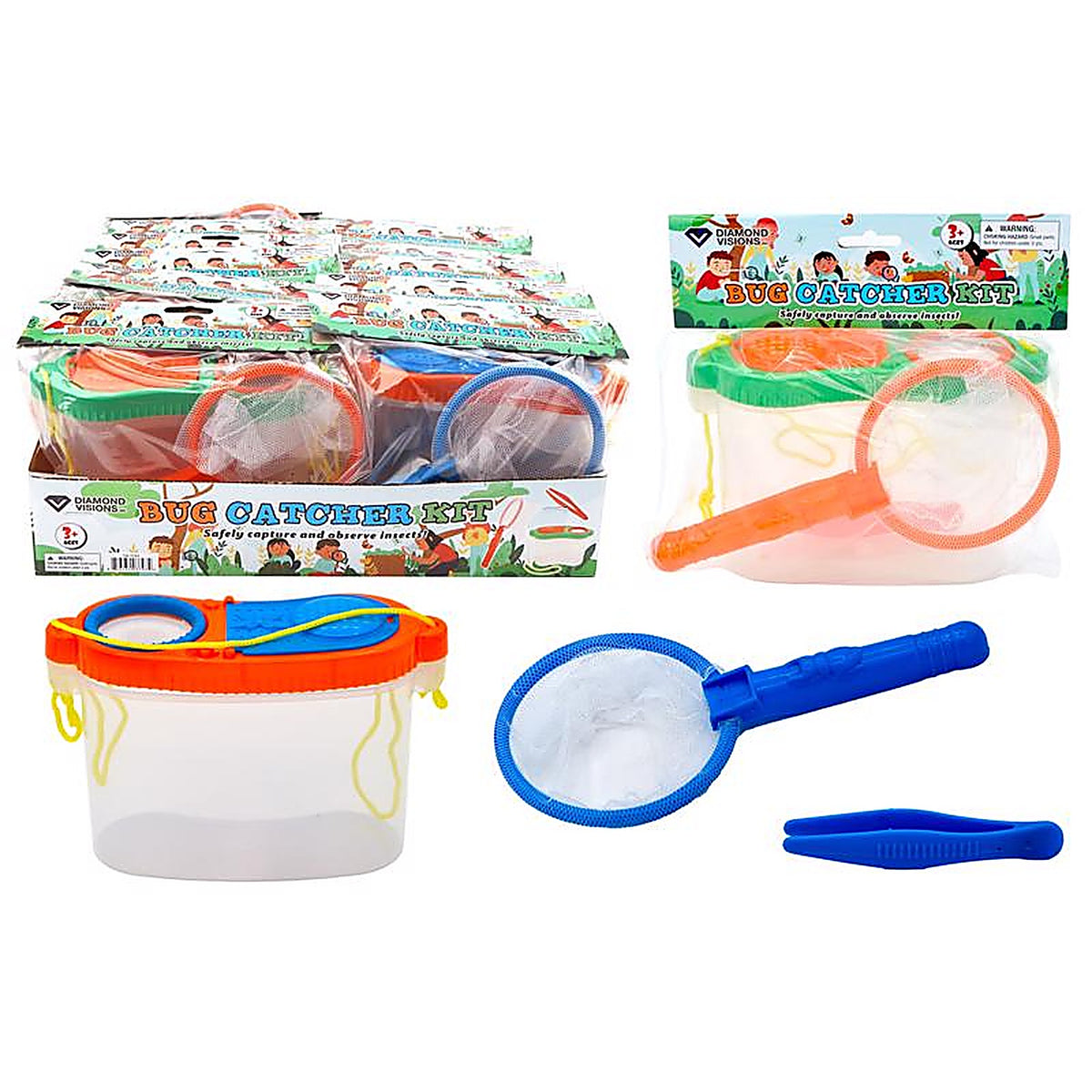 Diamond Visions - TM-3793 - Bug Catcher Kit Multicolored 3 Piece