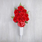Gerson - CVP0030 - Rose Memorial Vase Cemetery Grave Decor 1 Pack