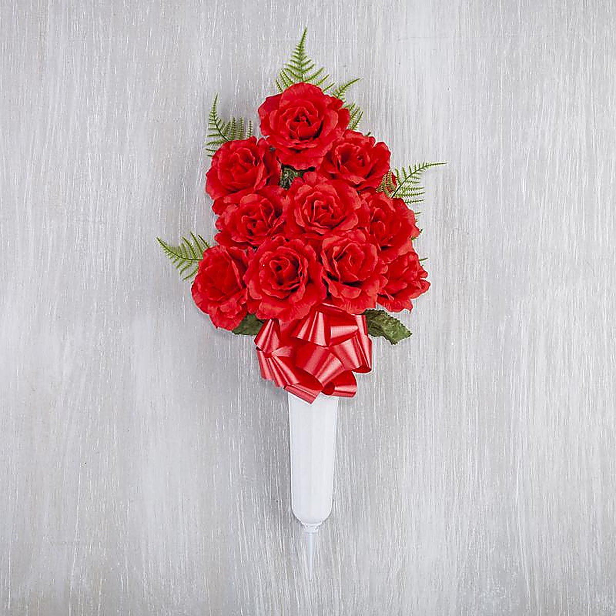 Gerson - CVP0030 - Rose Memorial Vase Cemetery Grave Decor 1 Pack