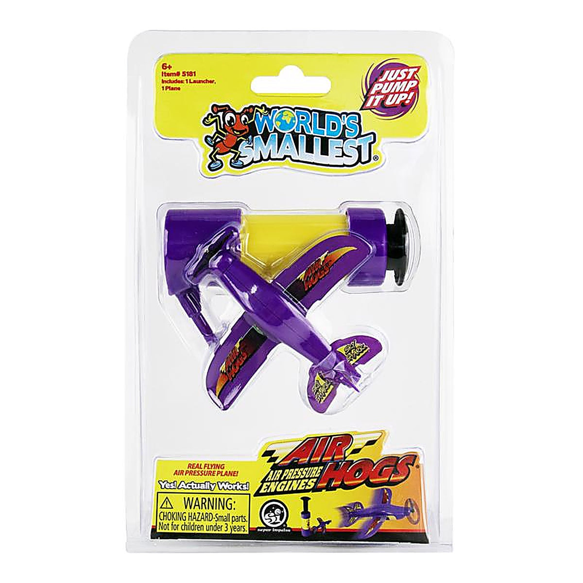 Worlds Smallest - 5181 - Air Hogs Flying Toy Blue