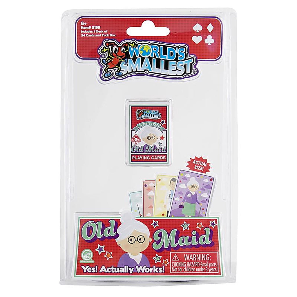 Worlds Smallest - 5199 - Classic Card Game Multicolored 55 Piece