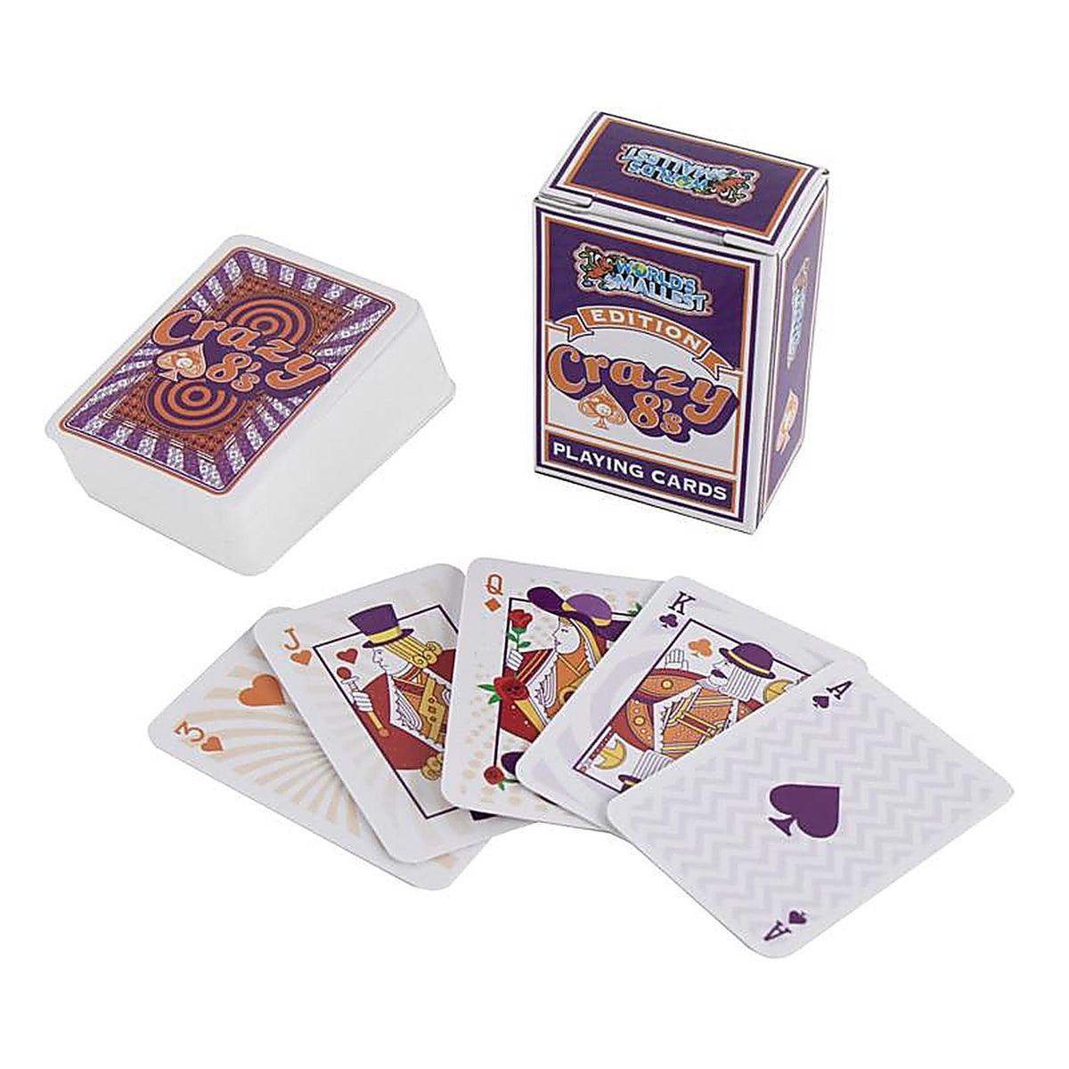 Worlds Smallest - 5199 - Classic Card Game Multicolored 55 Piece