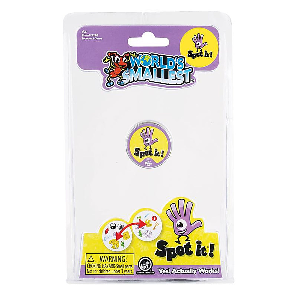 Worlds Smallest - 5196 - Spot It Card Game Multicolored