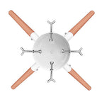 Tree Nest - 418655 - Metal/Wood Real Christmas Tree Stand 10 Ft.
