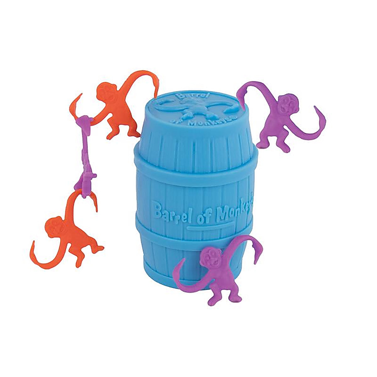 Worlds Smallest - 5032 - Barrel of Monkeys Tabletop Toys Multicolored 11 Piece