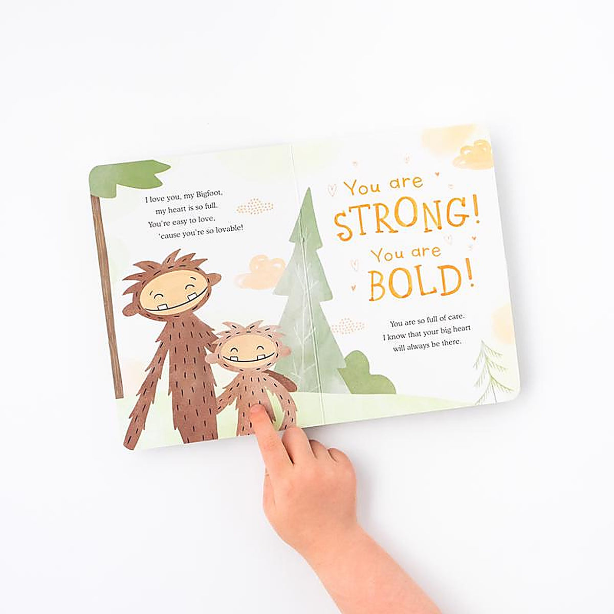 Slumberkins - BBK-BIG - Bigfoots Self-Esteem Plush & Book Kin Set Brown 3 Piece