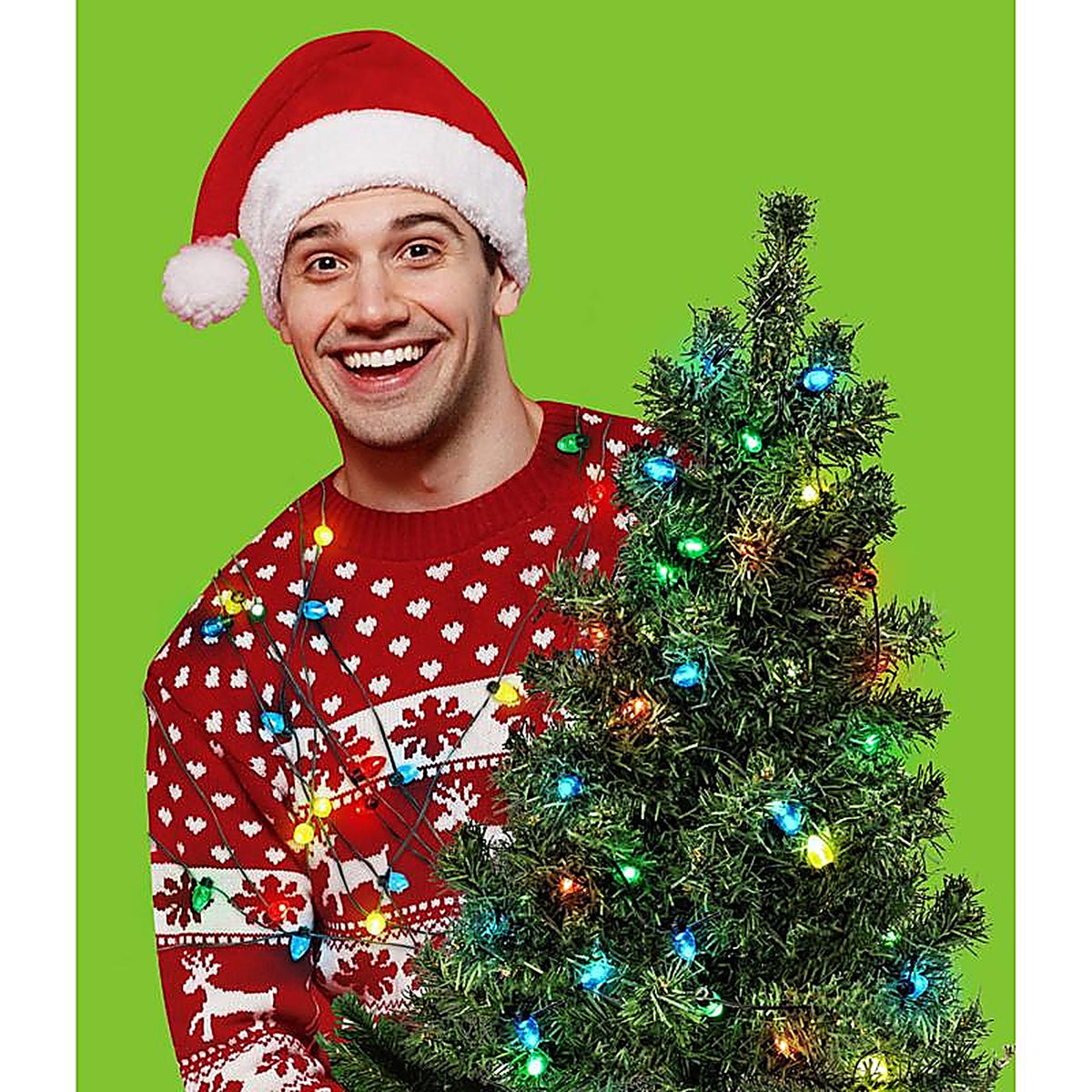 Lotsa Lites - XSTL2 - LED Multicolored 20 CT String Light String 9 Ft.