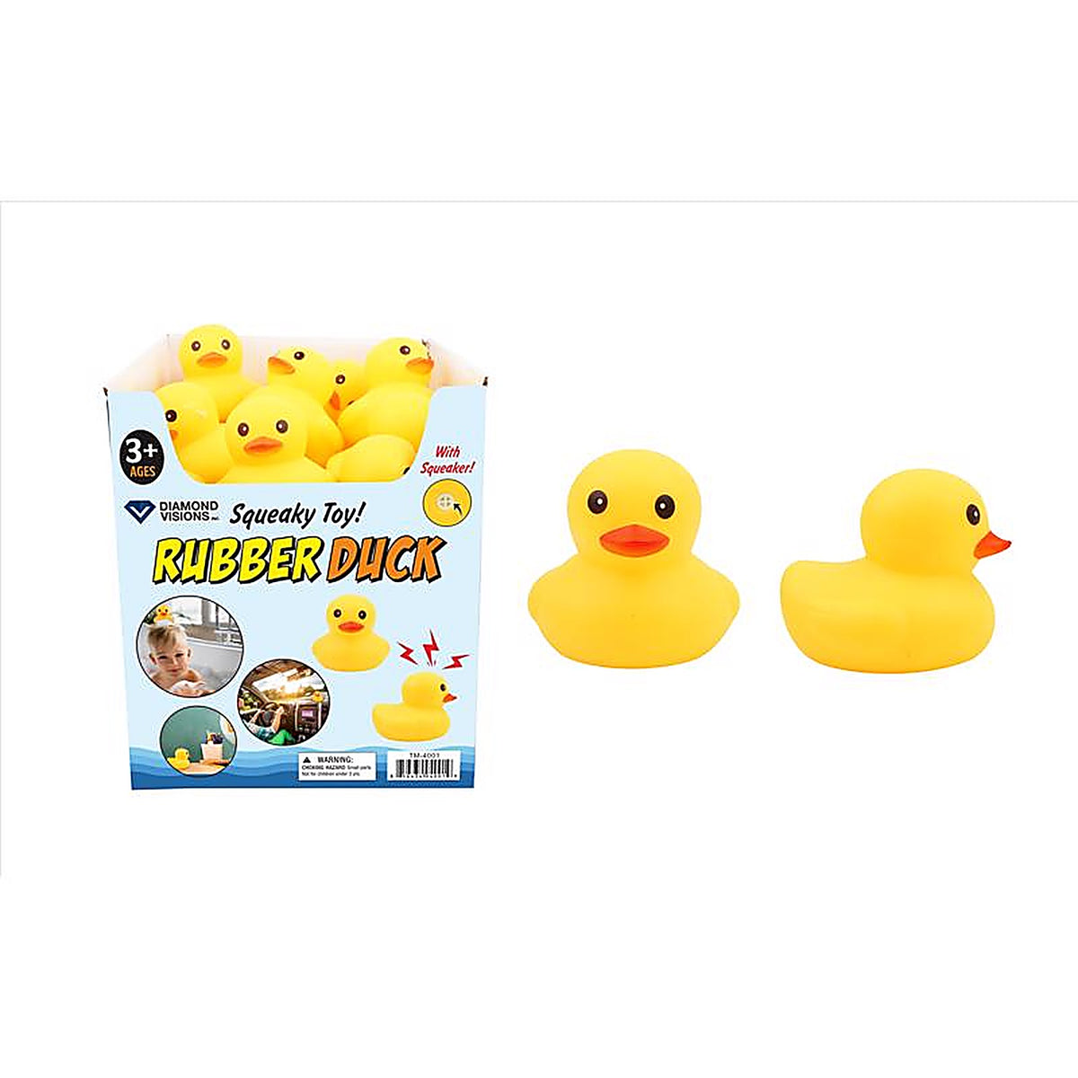 Diamond Visions - TM-4001 - Duck Toy Rubber 1 Pack
