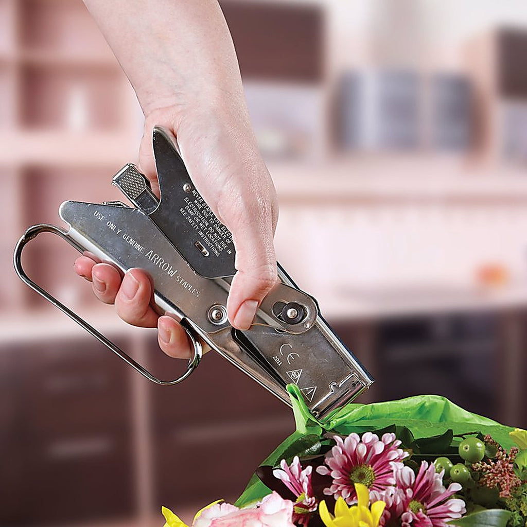 Arrow Fastener P22 Flat Plier Stapler Chrome