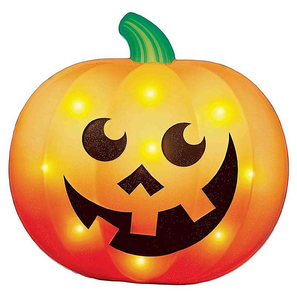 Magic Seasons - 768313 - Warm White 8 CT 15 In. LED Pumpkin Halloween Decor