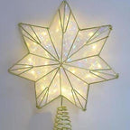 Celebrations - 49928-71 - LED Warm White Star Tree Topper 12 In.