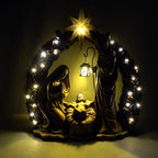Alpine - SLL2694S - LED Nativity Scene 25 In. Yard Decor