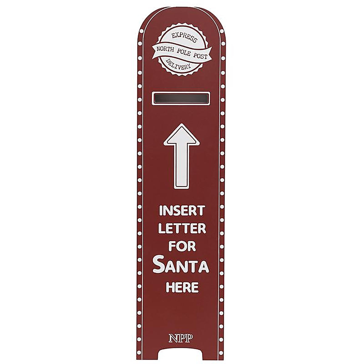 Dyno - X4PD316-1 - Red/White Mailbox Letter Porch Sign 40 In.