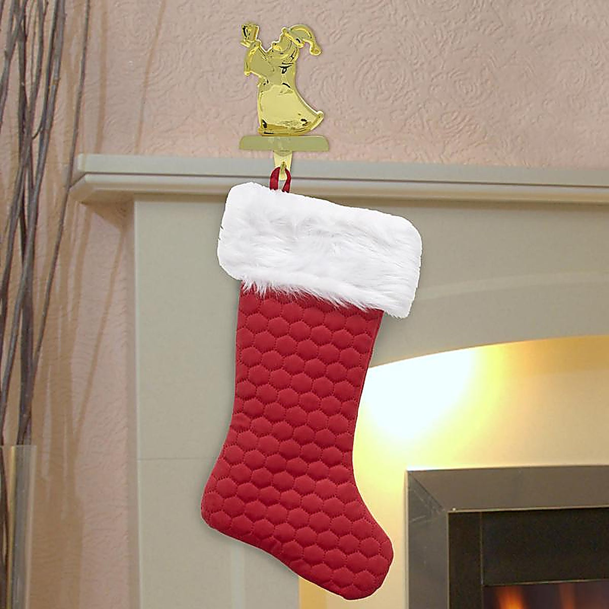 Dyno - 1201327-1 - Red/White Christmas Stocking 20 In.