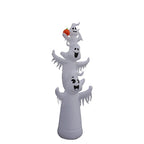 A Holiday Company - HL24070B-600 - 20 Ft. LED Prelit Three Ghosts Inflatable