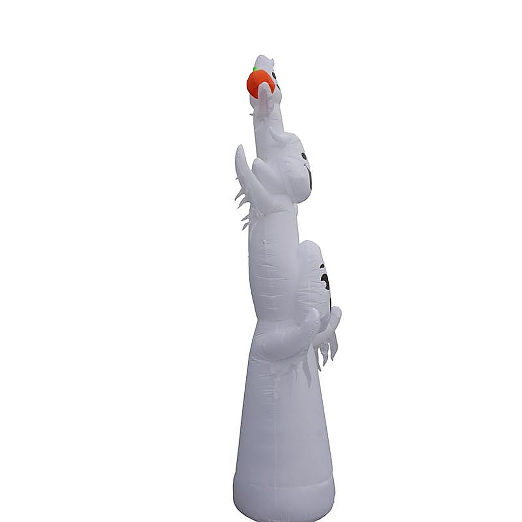 A Holiday Company - HL24070B-600 - 20 Ft. LED Prelit Three Ghosts Inflatable