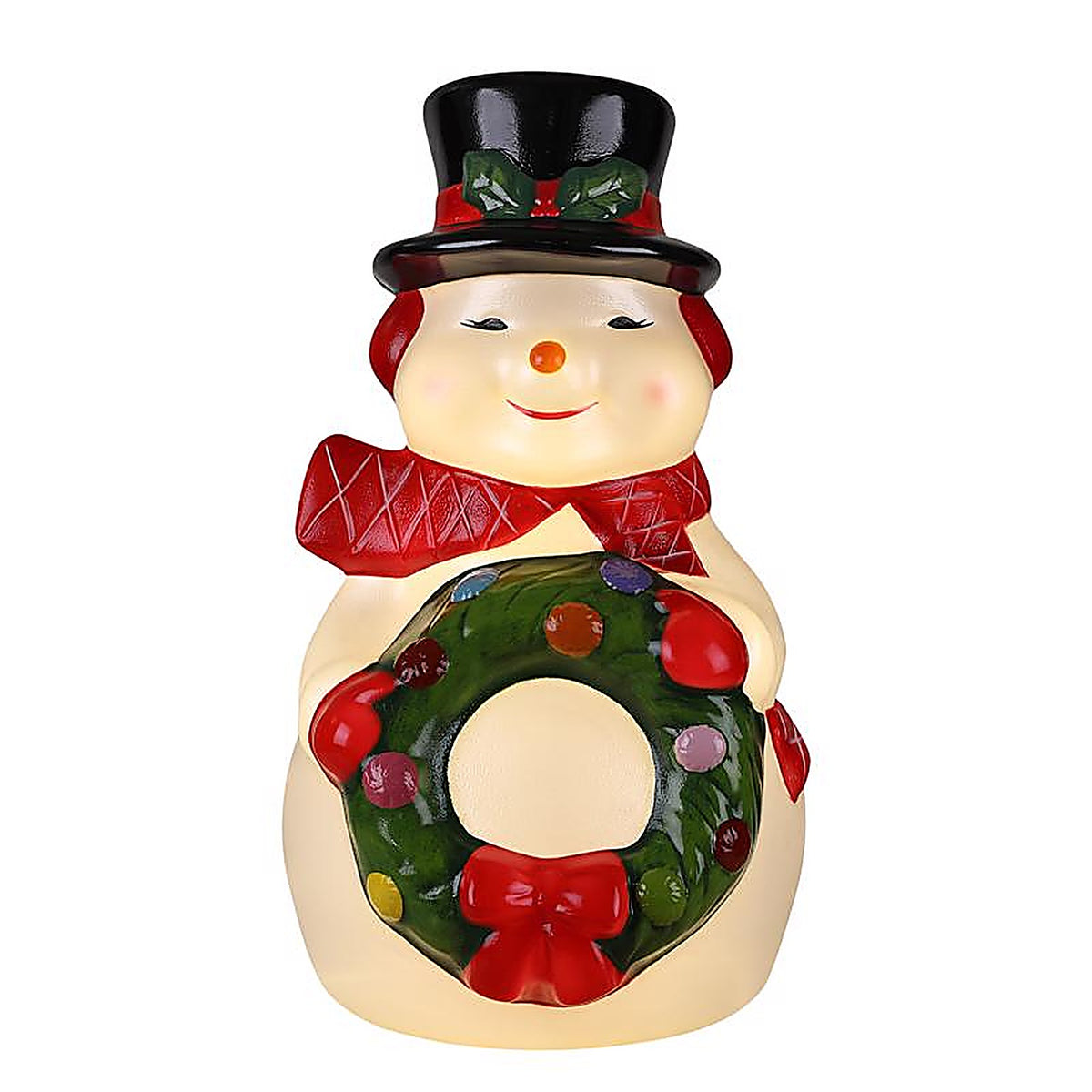 Mr. Christmas - 12893AC - LED Warm White Nostalgic Snowman 24 In. Blow Mold