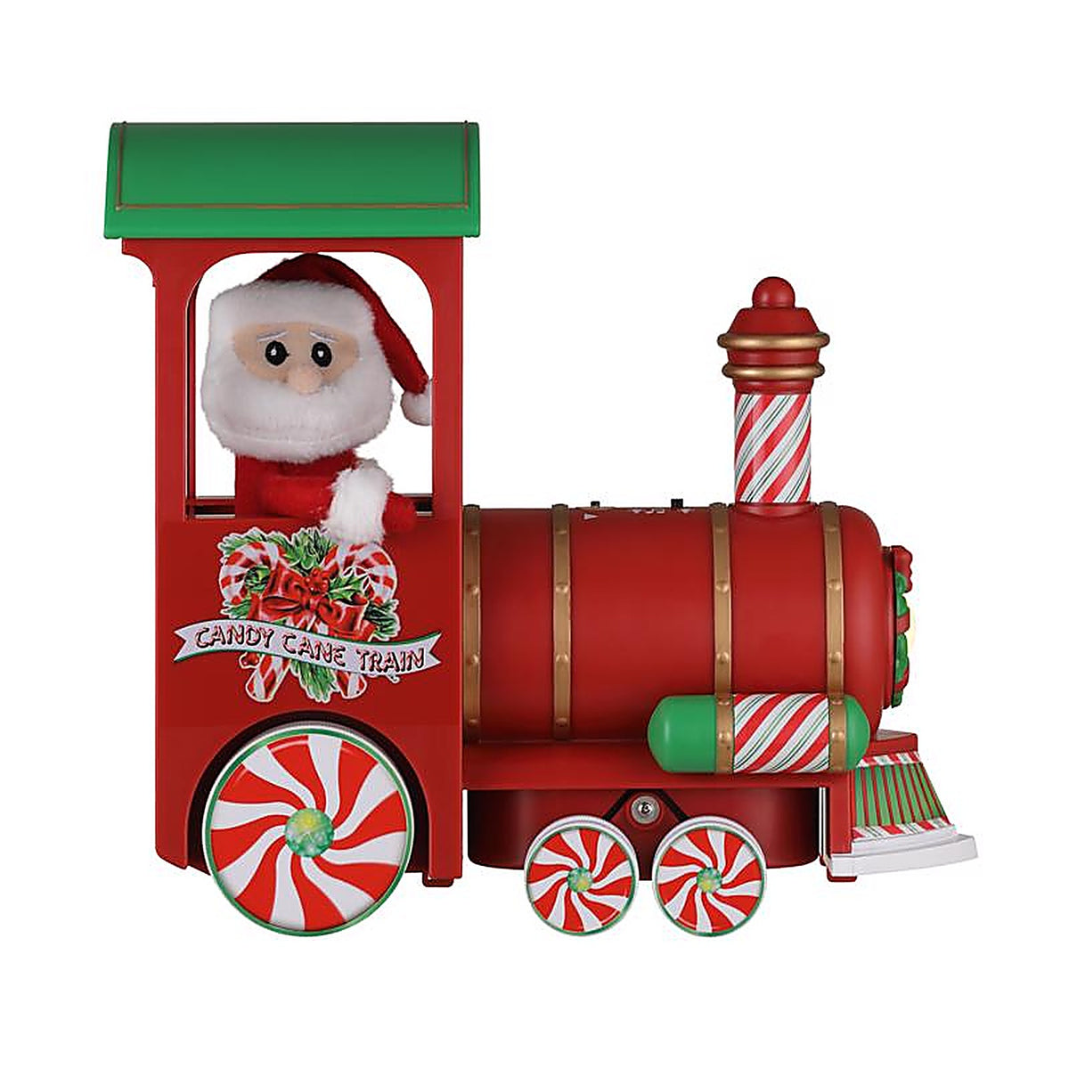 Mr. Christmas - 24111AC - LED Multicolored Vintage Train Lit Musical Animated Decor 12 In.