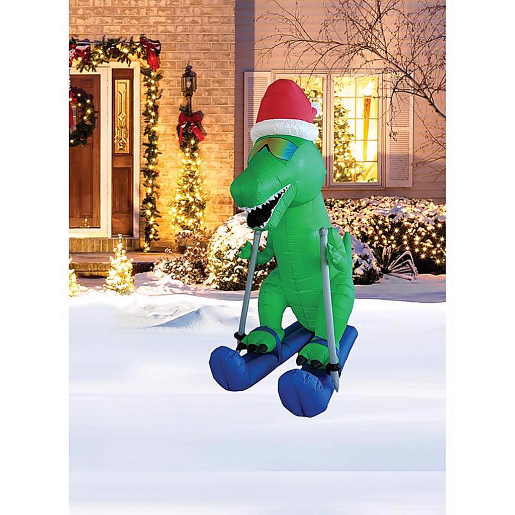 A Holiday Company - CH24114-210 - LED Ski Rex 7 Ft. Inflatable