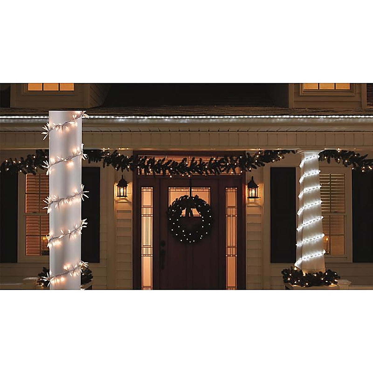 Celebrations - KA40A911 - LED Mini Clear 200 CT String Christmas Lights 9 Ft.