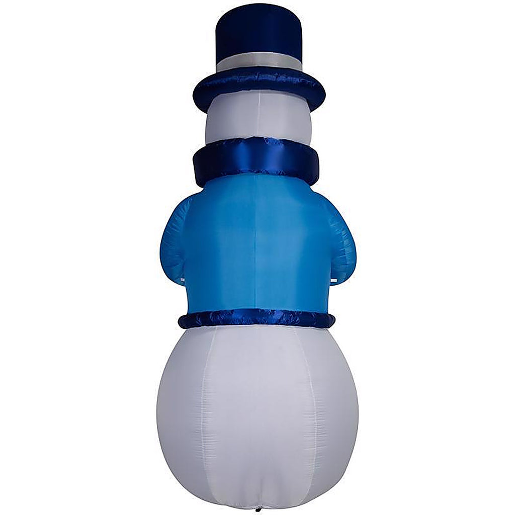 Gemmy - 886024 - Airblown LED Lightshow Rainbow Wave Snowman 12 Ft. Inflatable