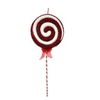 Youngcraft - ST30-SW - Red/White 3D Christmas Candy Cane Swirl Table Decor