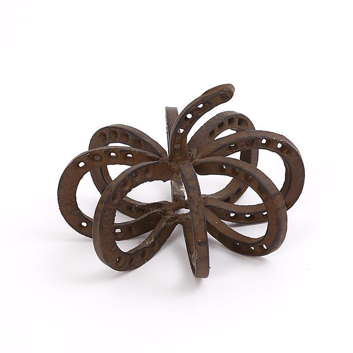 Gerson - 2349650 - 7 In. Horseshoe Pumpkin Fall Decor