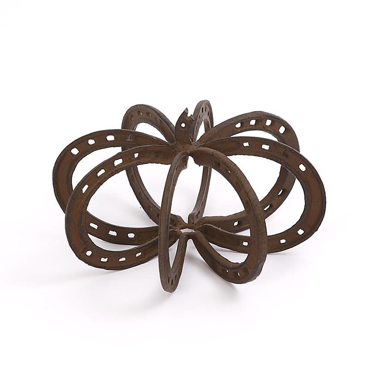 Gerson - 2349650 - 7 In. Horseshoe Pumpkin Fall Decor