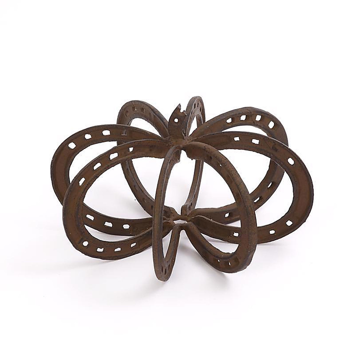 Gerson - 2349640 - 10 In. Horseshoe Pumpkin Fall Decor