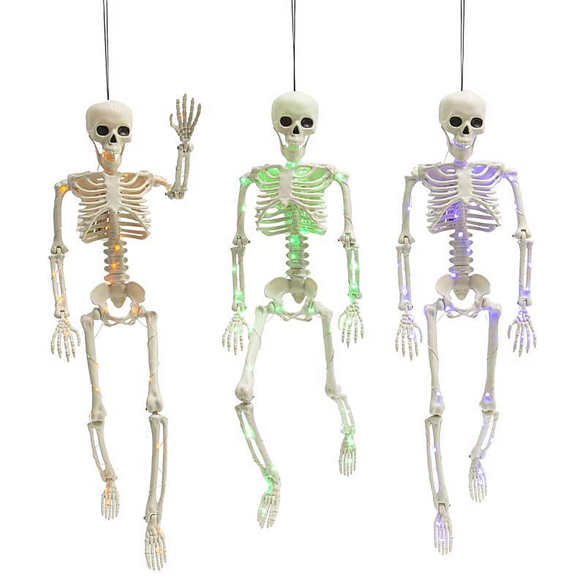 Gerson - 2738290 - 24 In. Skeletons Halloween Decor