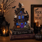 Gerson - 2650350 - 12 In. Haunted House Halloween Decor