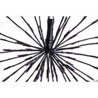 Celebrations - 23-04060A - Orange/Purple 16 In. LED Starlight Burst Halloween Decor