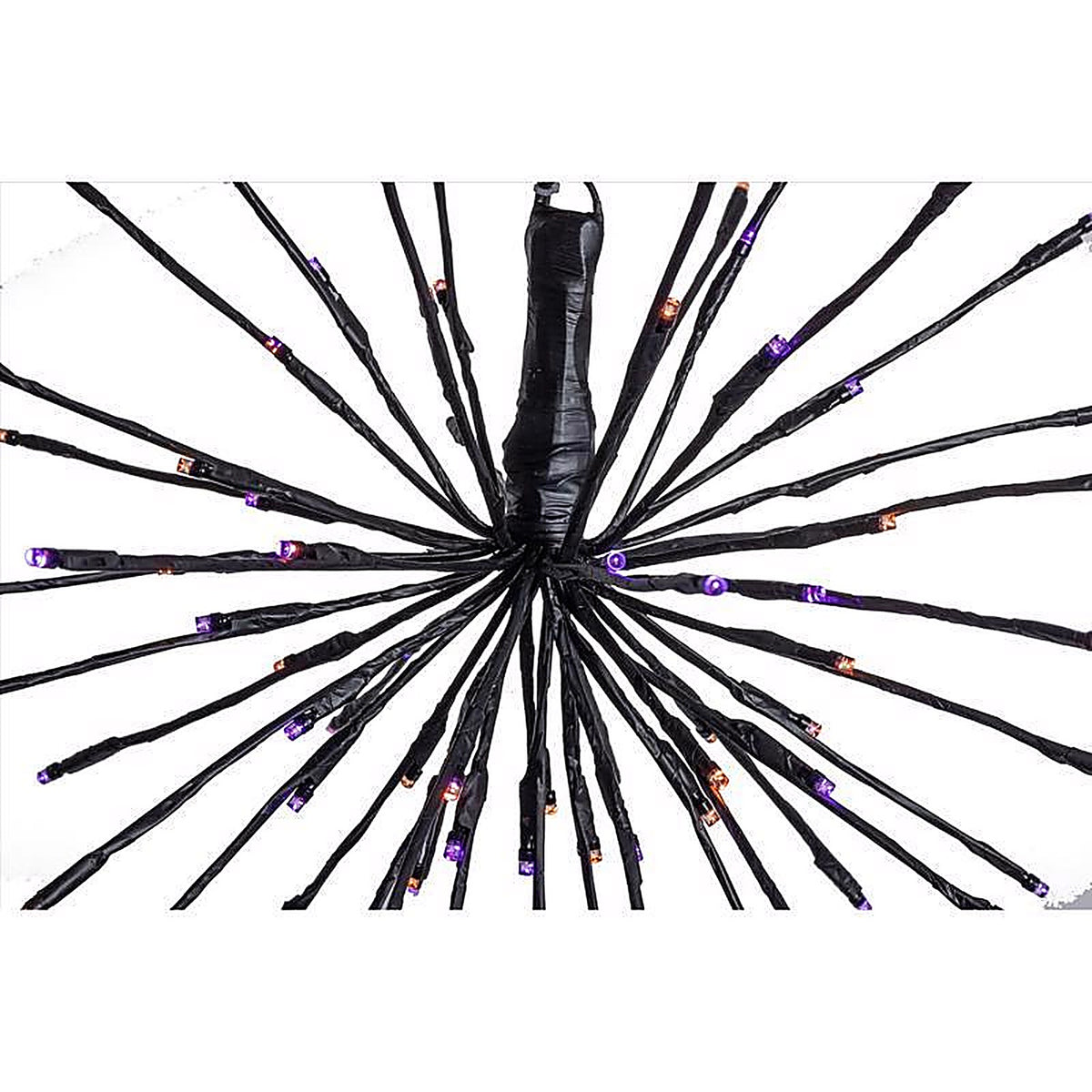 Celebrations - 23-04060A - Orange/Purple 16 In. LED Starlight Burst Halloween Decor